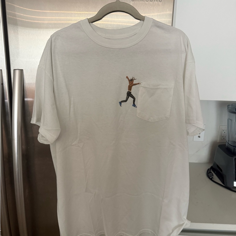 Travis Scott x Virgil Abloh by a thread tee (Cactus Jack version)